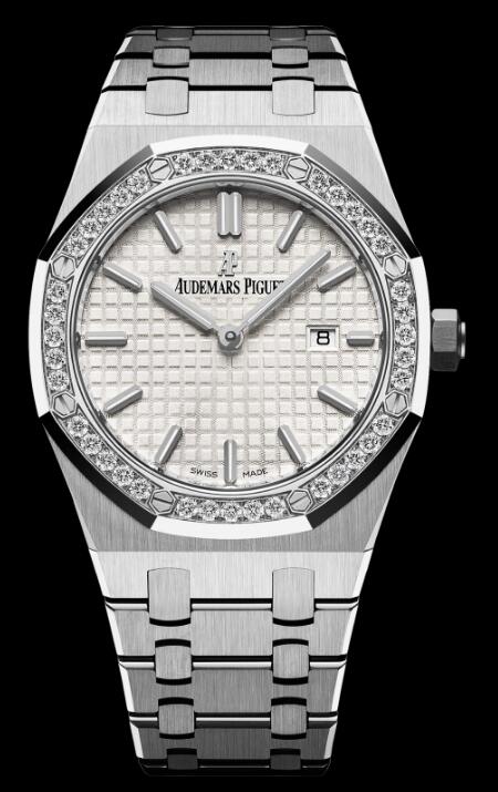 Review Audemars Piguet ROYAL OAK QUARTZ Replica Watch 67651ST.ZZ.1261ST.01 - Click Image to Close